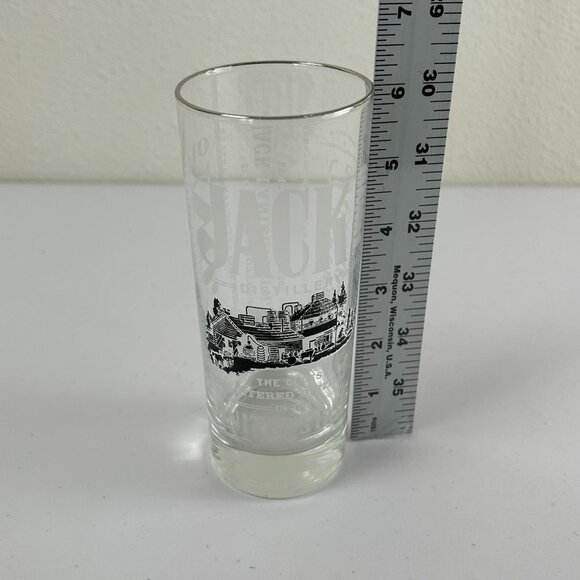 Jack Daniels Distillery Old No 7 Tennessee Glass Whiskey Highball Etched - Picture 8 of 9